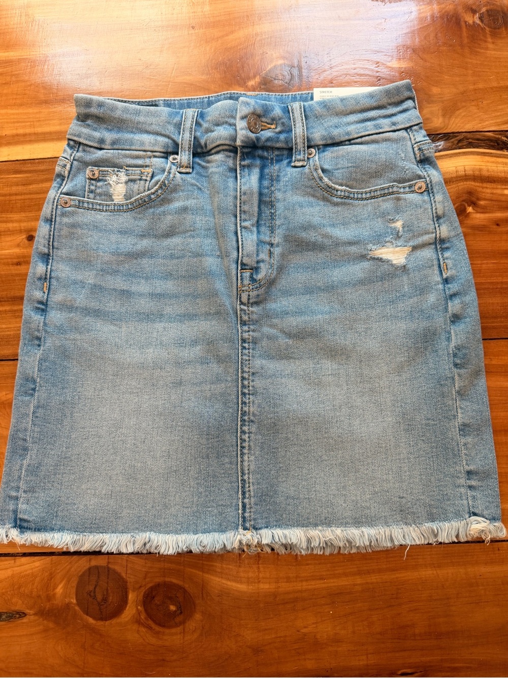 American Eagle Denim Skirt, NWT, Size 0, Stretch Denim, Soft 🩵🩵🩵